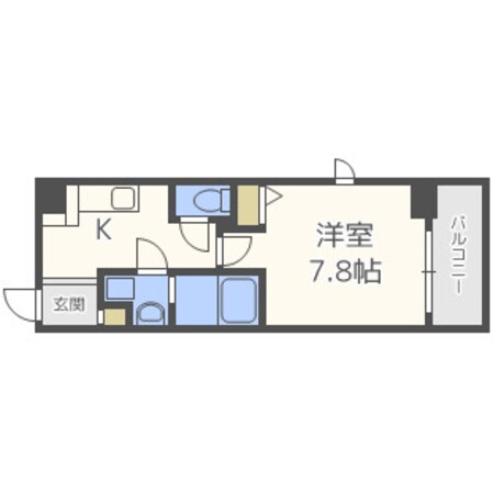 アジリア天満橋の物件間取画像